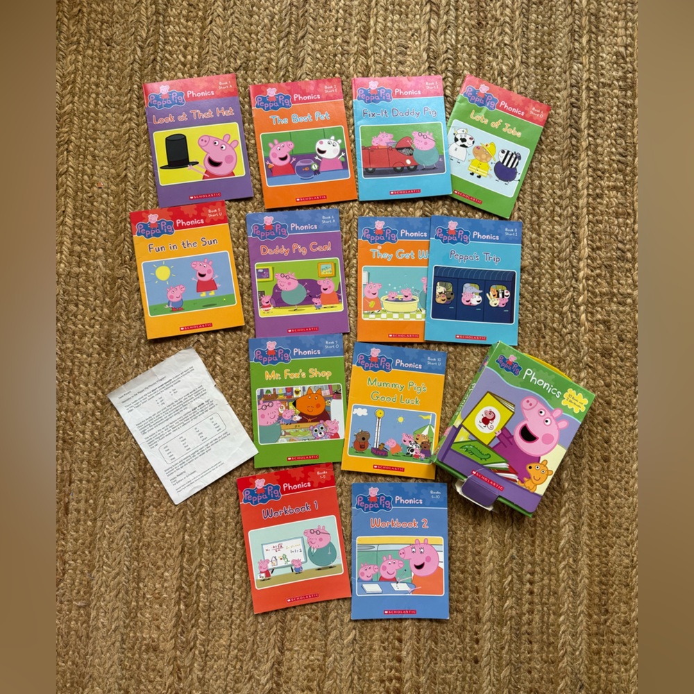 Peppa Pig phonics books